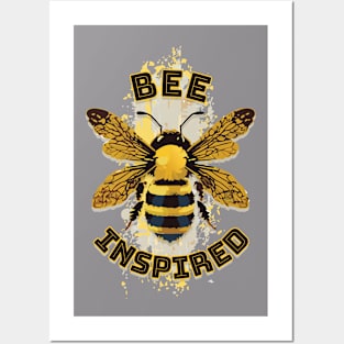 Bee Inspired Posters and Art